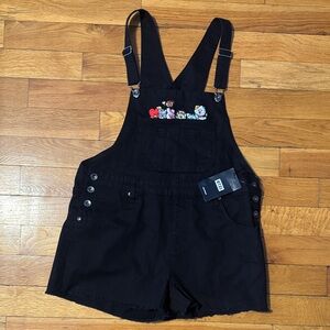 BT21 Overall Shorts Hot Topic size L